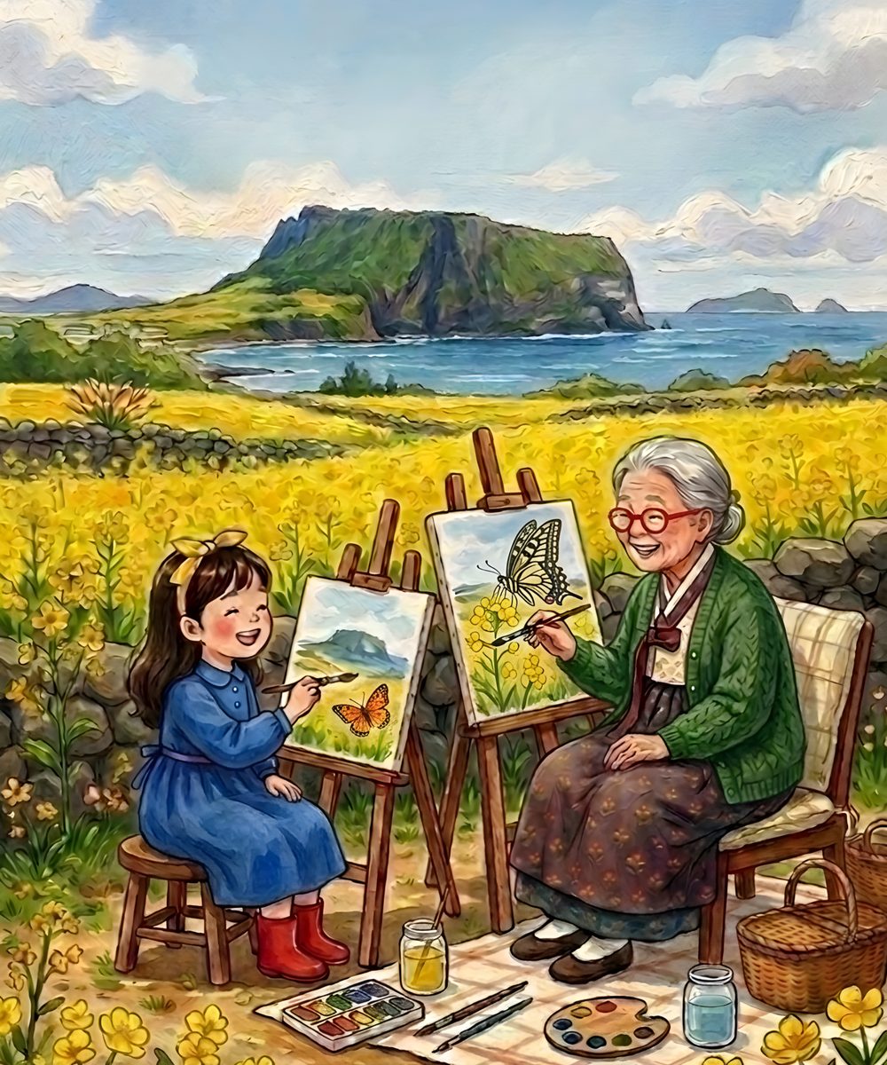 봄, 피어나는 행복